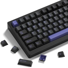 138 PBT Double Shot Cherry Profile Keycaps for Mechanical Keyboard 60 65 75 100% picture