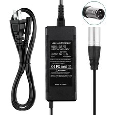 24V 3A Smart Battery Charger For Mongoose M300/ M350/ M500/ Z350 Scooter Power picture