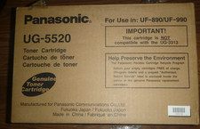 Genuine OEM Panasonic UG-5520 Black Toner Cartridge For UF-890/UF-990 picture