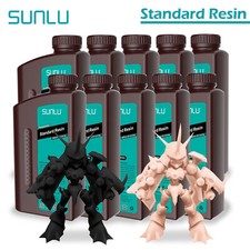 SUNLU 10KG 3D Printer Resin Standard 405nm Photopolymer Fast Curing for LCD/SLA picture