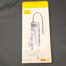 Baseus 7-Port USB-C Type-C Hub 4K 60Hz Silver 15cm Cable BS-OH146A picture