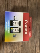 Canon Genuine PG-275 Black CL-276 Color Ink Cartridges New Sealed Combo 2 Pack picture