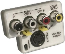 Commodore 64/128 Compatible AV Adapter with Audio and Video Functionality picture