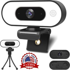 Camara Web USB HD Para Computadora PC Laptop Video Confencias Con Mic y Trípode picture