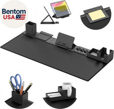 Desk Pad Mat Set, 6 in 1 Mouse Mat with Magnetic Desktop Storage Accessories DIY picture