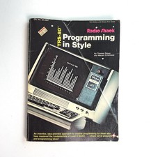 Vintage 1980 TRS-80 Programming in Style Radio Shack Book BASIC Computer *READ* picture