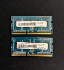 RAMAXEL 4GB DDR3 Laptop RAM Kit (2GB x2) PC3-12800S 1600MHz SO-DIMM picture