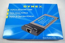 DYNEX DX-E201 PCMCIA Network Card 32 Bit 10/100 MBps NIB NEW F132 picture