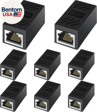 RJ45 Coupler, Ethernet Coupler-Female to Female Internet Network Cable Extender picture