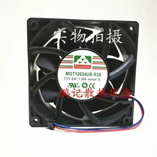 1PCS  Yongli MGT12024UB-R38 12038 DC 24V 1.3A Variable-Speed Cooling Fan picture