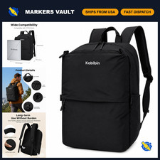 Lightweight Water-Resistant Laptop Backpack for Travel, College, Work, 15.6