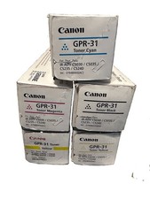 Genuine Canon GPR-31 Toner Cartridge 1x Black| 1x Cyan| 2x Yellow| 1x Magenta picture