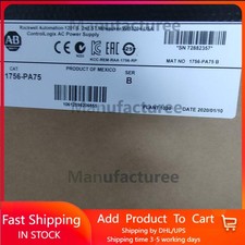 1756-PA75 New Sealed AB 1756 PA75 / B ControlLogix AC Power Supply 1756PA75 VIP picture