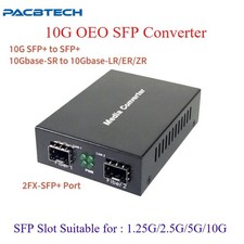 10GbE Fiber to Copper Media Converter - 10G UTP for Data Center & Server Need picture