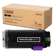 1-Pack C600 106R03903 Black Compatible Toner Cartridge 13, 000 Pages for Xerox picture