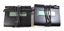 Lot of 2x Wacom STU-300 Signature USB Tablet Pad w/ Accessory cables picture
