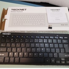 Wireless Keyboard. Tecknet X315. Black 2.4GHz Slim picture