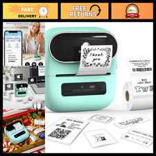Bluetooth Thermal Label Maker, Portable 3.14” Printer, Easy-to-Use, Custom Label picture