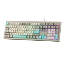 Mechanical Gaming Keyboard Full Size 100% Membrane Grey Keyboard with Number Pad picture
