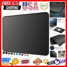 Essential Office & Gaming Mouse Pad, 30% Larger, 8.5” x 11” in, Black | Anti-... picture