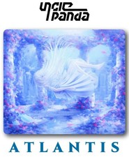 Uncle Panda Atlantis Glass Gaming Mouse Pad 490x420mm Smooth Control Sala Art picture