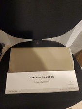 New Von Holzhausen MacBook Portfolio 12.9 in Vegan Leather Cover Stone Gray picture
