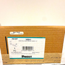 Panduit PAN-NET WBH1 Hinged Wall Mount Bracket 19in 1U 75lb Capacity picture