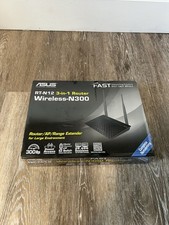 ASUS RT-N300 Wireless-N300 3-in-1 WiFi Router BRAND NEW SEALED picture