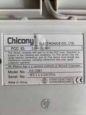 VINTAGE Chicony E8HKB-2961 Keyboard picture