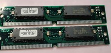 8MB 2x4MB PNY 321006-S51T02JF TI 60ns FPM 1Mx32 SIMM Non-Parity Ram Memory Kit picture