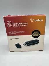 Belkin N150 High Performance Wireless 802.11b/g/n Wi-Fi USB Adapter Dongle picture