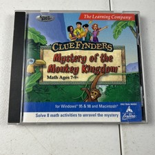 The Learning Company ClueFinders Mystery of the Monkey Kingdom CD-ROM Math Ages picture