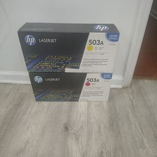 Fits for  HP LaserJet 503A 2-Pack Toner Cartridge Yellow / Magenta Q7582A SEALED picture