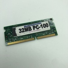 32MB PC100 Micron Compaq IBM 32MB PC 100Mhz LAPTOP SO-DIMM MEMORY PC-100 picture