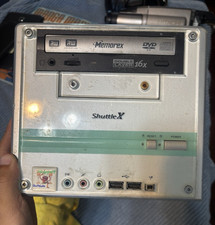 Shuttle ShuttleX XPC X45G SFF Desktop PC Silver w/ Memorex DVD-RW Drive picture