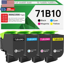 Cs317Dn 71B10 Toner Cartridge Replacement for Lexmark  USA picture