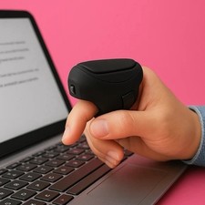 Finger Mouse, 2.4ghz Handheld Ergonomic Trackball Mouse picture