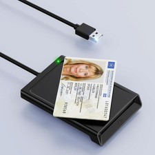 Rocketek USB Smart Card Reader with NFC Smart Card Reader for ID Card picture