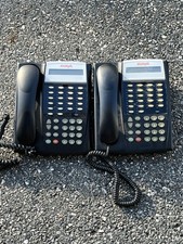 Lot of 2 Avaya Lucent Partner ACS 18D Series 2 Display Phones Black 700420011 picture