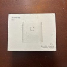 Jadens JD-21 Portable Wireless Thermal Printer White Brand New Sealed picture