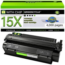 15X Toner Cartridge Compatible for HP C7115X Q2613X 1200 3380 1 Pack picture