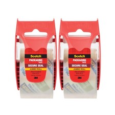 Packaging Tape Clear 1.88 in x 50 yd 2 Rolls Secure Seal Ultra Scotch Packing picture