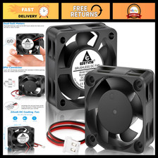 40mm 24V Brushless Cooling Fans - 2-Pack, Dual Ball Bearing, Upgrade for Ender 3 picture