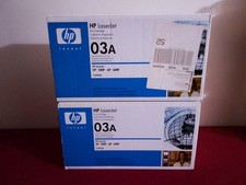 HP 03A C3903A BLACK TONER CARTRIDGES - OEM  NEW Lot 2 Boxes picture