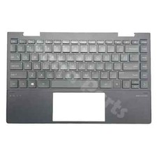 BENT for HP Envy 13-AY Top Case Cover Palmrest US Keyboard L94518-001 picture