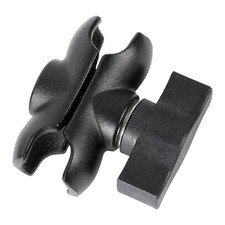 FPN Aluminum Alloy Double Socket Arm Compatible with RAM 2.36 inches, Black picture