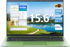 SGIN 15.6/18.5 Inch Laptops 128GB 1TB 2TB ROM Celeron N5095 Quad Core Window11 picture