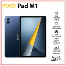 (Wi-Fi) Xiaomi POCO Pad M1 8GB+256GB BLUE Octa Core Global Android PC Tablet picture