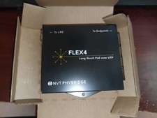 NVT PHYBRIDGE FLEX4 4-Port Adapter Long Reach PoE BRAND NEW picture