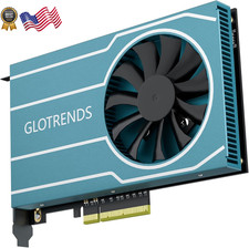 GLOTRENDS PA44 Quad M.2 NVMe to PCIe 4.0 X8 Adapter with PCIe Bifurcation picture